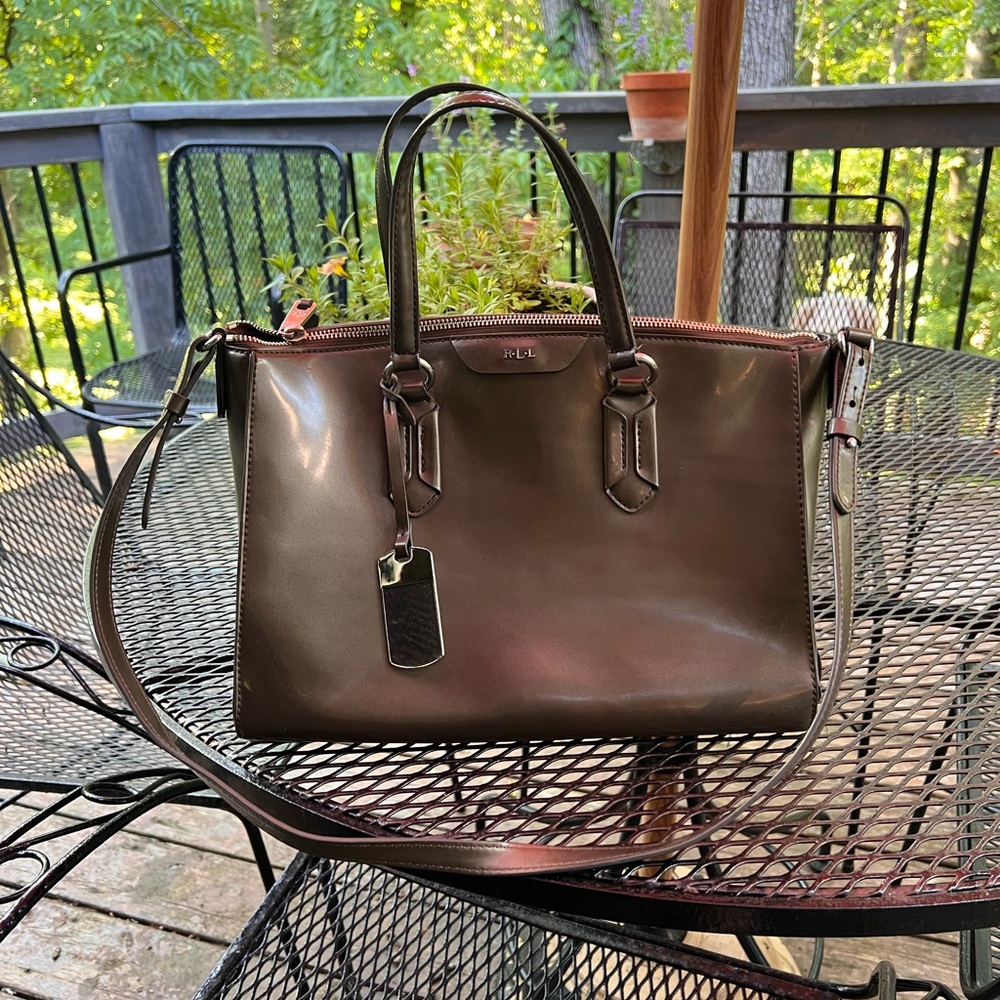 Lauren Ralph Lauren Patent Leather Bag